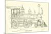 Passenger Locomotive, by Burnham, Parry, Williams and Company-null-Mounted Giclee Print