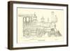 Passenger Locomotive, by Burnham, Parry, Williams and Company-null-Framed Giclee Print