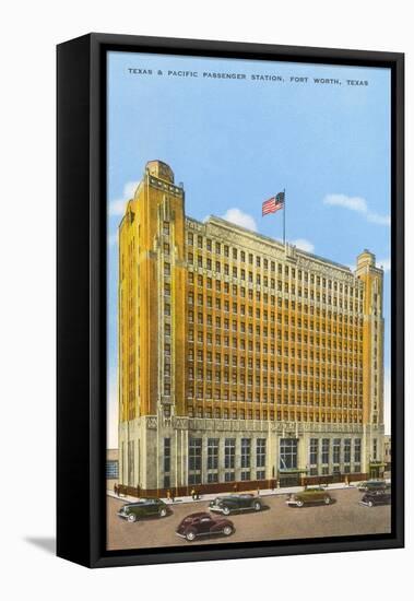 Passenger Station, Fort Worth, Texas-null-Framed Stretched Canvas