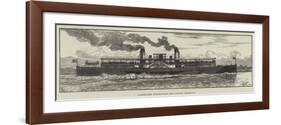 Passenger Steam-Boat for Sydney Harbour-null-Framed Giclee Print