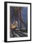 Passenger Train Can Cross the Forth Bridge While Maintaining a Speed of 90 Km/h-null-Framed Art Print