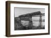 Passenger Train on Posada-Encarnation Trestle Bridge, Mexico-W.H. Jackson-Framed Photographic Print