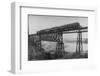 Passenger Train on Posada-Encarnation Trestle Bridge, Mexico-W.H. Jackson-Framed Photographic Print