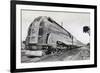 Passenger Train, Pullman of the Pacific Union, America, 20th Century-null-Framed Premium Giclee Print