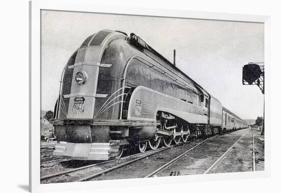 Passenger Train, Pullman of the Pacific Union, America, 20th Century-null-Framed Giclee Print