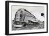 Passenger Train, Pullman of the Pacific Union, America, 20th Century-null-Framed Premium Giclee Print
