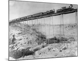 Passenger Train with Two Locomotives-William Henry Jackson-Mounted Photographic Print