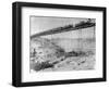 Passenger Train with Two Locomotives-William Henry Jackson-Framed Photographic Print