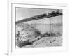 Passenger Train with Two Locomotives-William Henry Jackson-Framed Photographic Print