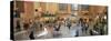 Passengers at a Railroad Station, Grand Central Station, Manhattan, New York City, NY, USA-null-Stretched Canvas