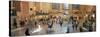 Passengers at a Railroad Station, Grand Central Station, Manhattan, New York City, NY, USA-null-Stretched Canvas