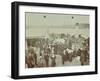 Passengers Boarding the London Steamboat Service, River Thames, London, 1905-null-Framed Photographic Print