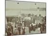 Passengers Boarding the London Steamboat Service, River Thames, London, 1905-null-Mounted Photographic Print