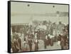 Passengers Boarding the London Steamboat Service, River Thames, London, 1905-null-Framed Stretched Canvas