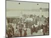 Passengers Boarding the London Steamboat Service, River Thames, London, 1905-null-Mounted Photographic Print