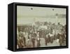 Passengers Boarding the London Steamboat Service, River Thames, London, 1905-null-Framed Stretched Canvas