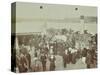 Passengers Boarding the London Steamboat Service, River Thames, London, 1905-null-Stretched Canvas