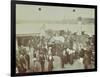 Passengers Boarding the London Steamboat Service, River Thames, London, 1905-null-Framed Photographic Print