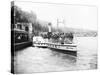 Passengers Boarding the Steamer 'Earl Godwin, London, C1905-null-Stretched Canvas