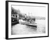 Passengers Boarding the Steamer 'Earl Godwin, London, C1905-null-Framed Photographic Print