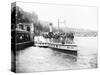 Passengers Boarding the Steamer 'Earl Godwin, London, C1905-null-Stretched Canvas