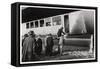 Passengers Boarding Zeppelin LZ 11 Viktoria Luise, C1912-1914-null-Framed Stretched Canvas