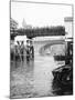 Passengers for the River Bus Service on the Footbridge to London Bridge Pier, London, C1905-null-Mounted Photographic Print