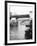 Passengers for the River Bus Service on the Footbridge to London Bridge Pier, London, C1905-null-Framed Photographic Print