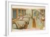 Passengers in a Railway Carriage-null-Framed Giclee Print