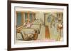 Passengers in a Railway Carriage-null-Framed Giclee Print