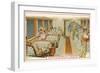 Passengers in a Railway Carriage-null-Framed Giclee Print