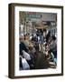 Passengers, Interior a Public Tram, Nagasaki, Island of Kyushu, Japan-Christopher Rennie-Framed Photographic Print