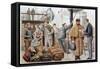 Passengers Joining a P&O Liner in the Thames, C1890-null-Framed Stretched Canvas
