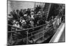 Passengers on Board a Boat, Bournemouth, Dorset, 1921-null-Mounted Giclee Print