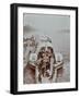 Passengers on the London Steamboat Service, River Thames, London, 1907-null-Framed Photographic Print