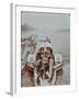 Passengers on the London Steamboat Service, River Thames, London, 1907-null-Framed Photographic Print