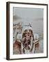 Passengers on the London Steamboat Service, River Thames, London, 1907-null-Framed Photographic Print