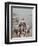 Passengers on the London Steamboat Service, River Thames, London, 1907-null-Framed Premium Photographic Print