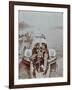 Passengers on the London Steamboat Service, River Thames, London, 1907-null-Framed Photographic Print