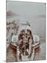 Passengers on the London Steamboat Service, River Thames, London, 1907-null-Mounted Photographic Print