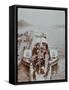 Passengers on the London Steamboat Service, River Thames, London, 1907-null-Framed Stretched Canvas