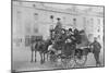 Passengers Prepare for their Journey on Bianconi's Galway-Clifden Mail Car, Ireland, 1880S-Robert French-Mounted Premium Giclee Print