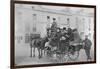 Passengers Prepare for their Journey on Bianconi's Galway-Clifden Mail Car, Ireland, 1880S-Robert French-Framed Giclee Print