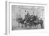 Passengers Prepare for their Journey on Bianconi's Galway-Clifden Mail Car, Ireland, 1880S-Robert French-Framed Giclee Print