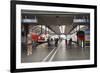 Passengers Rushing Through Lucerne Railway Station, Lucerne, Switzerland, Europe-Julian Elliott-Framed Photographic Print