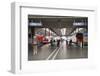 Passengers Rushing Through Lucerne Railway Station, Lucerne, Switzerland, Europe-Julian Elliott-Framed Photographic Print