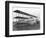 Passengers Standing on Middle Wing of Triplane-null-Framed Photographic Print