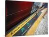 Passengers Stepping out of a Metro Carriage, Rio De Janeiro.-Jon Hicks-Stretched Canvas