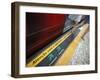 Passengers Stepping out of a Metro Carriage, Rio De Janeiro.-Jon Hicks-Framed Premium Photographic Print