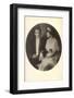 Passepartout Foto Ak Margarete Und Raphael Rainer Von Thurn Und Taxis-null-Framed Photographic Print